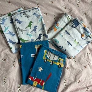 Pottery barn kids pillowcases, 6